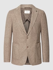 2-Knopf-Sakko mit Kissing Buttons Modell 'Fabian' von Carl Gross Beige - 35