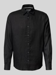 Regular Fit Leinenhemd mit Sportmanschetten von s.Oliver RED LABEL - 7