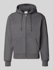 Sweatjacke mit Label-Stitching und Känguru-Tasche von Champion - 29