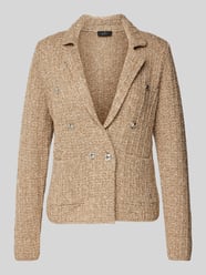 Blazer mit Reverskragen von monari Braun - 19