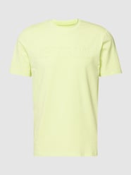 T-Shirt mit Label-Detail Modell 'ALPHY' von Guess Activewear Gelb - 10