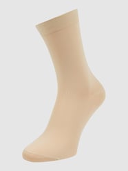 Sokken van katoenmix, model 'Cotton Touch' van Falke Beige - 9