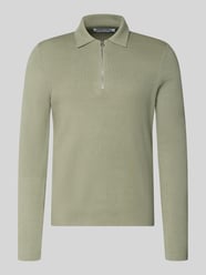 Slim fit pullover met polokraag model 'GUNA' van Samsøe Samsøe - 30