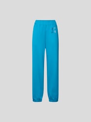 Sweathose mit Label-Print von Stine Goya Blau - 33