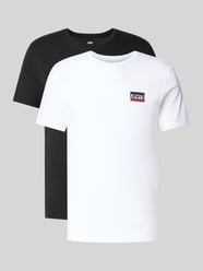 Slim Fit T-Shirt-Set aus reiner Baumwolle im 2er-Pack von Levi's® - 23