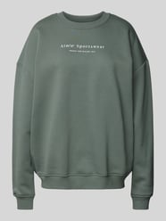 Sweatshirt mit überschnittenen Schultern von AIMN Grün - 39