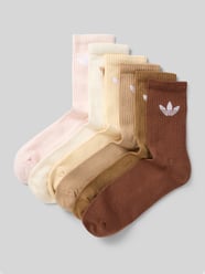 Socken mit Label-Print im 6er-Pack von adidas Originals Beige - 24