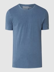 T-Shirt aus Slub Jersey  von MCNEAL Blau / Türkis - 42