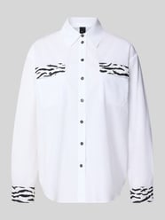 Overhemdblouse met knoopsluiting van Marc Cain - 40