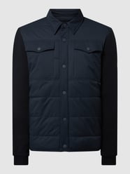 Jack met contrasterende voorkant, model 'MAoussi' van Matinique Blauw / turquoise - 19