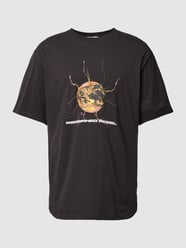 T-Shirt mit Motiv-Print Modell 'Harlan' von Redefined Rebel Schwarz - 13