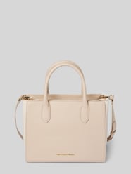 Handtasche mit Label-Applikation Modell 'VIOLET' von VALENTINO BAGS Beige - 26