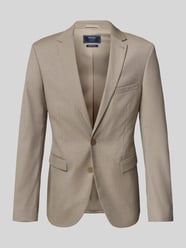Marynarka na dwa guziki o kroju super slim fit z kieszeniami z patką od MCNEAL - 32