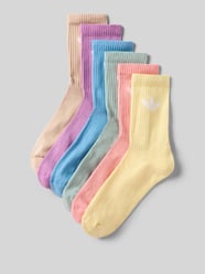 Sokken met Logo in Set van 6 van adidas Originals Fuchsia - 1