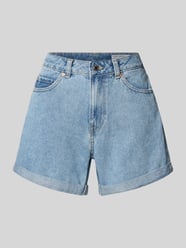 Relaxed Fit Jeansshorts aus Baumwoll-Mix Modell 'ZURI' von Vero Moda - 7