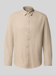 Regular fit vrijetijdsoverhemd van puur katoen, model 'NOAH' van SELECTED HOMME Beige - 29