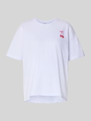 Oversized T-shirt van puur katoen, model 'MIKKA' van Pieces - 39