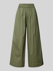 Wide Fit Stoffhose mit Bundfalten von Christian Berg Woman - 12