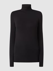 Shirt met lange mouwen en col, model 'Dede' van MaxMara Leisure Zwart - 28