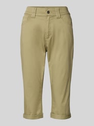 Regular Fit Caprihose im 5-Pocket-Design von QS Grün - 9