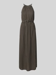 Tailliertes Freizeitkleid aus reiner Viskose von Tom Tailor Denim Beige - 34