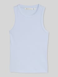 slim fit top van katoenmix van Tom Tailor Denim - 39