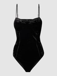 Body z imitacji aksamitu od Guess - 46