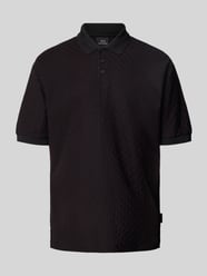 Koszulka polo o kroju regular fit z listwą guzikową od Armani Exchange - 43