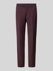 Pantalon van scheerwolmix, model 'Ryan' van Pierre Cardin Bordeaux - 16