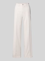 Stoffhose mit Bügelfalten Modell 'Liz Jump' von Angels Beige - 13