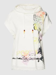 Sweatshirt mit Kapuze von Marc Cain Weiß - 16