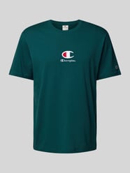 T-Shirt mit Label-Stitching von CHAMPION Grün - 2