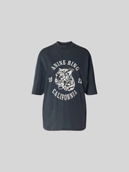 T-Shirt mit Label-Print von Anine Bing - 4
