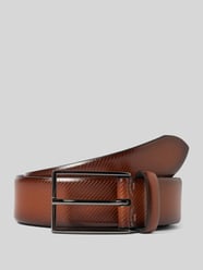 Ledergürtel mit Strukturmuster von Lloyd Men's Belts Braun - 30