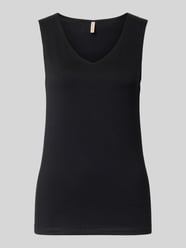 Top mit V-Ausschnitt Modell 'Marica' von Soyaconcept - 43