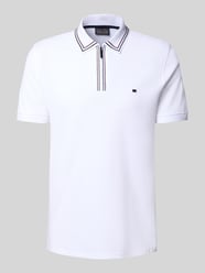 Regular Fit Poloshirt mit Reißverschluss von Christian Berg Men - 14