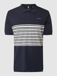 Katoenen poloshirt  van Esprit Blauw / turquoise - 46