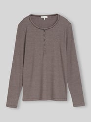Regular Fit Langarmshirt aus Baumwoll-Mix von Tom Tailor - 8