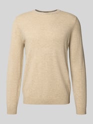 Regular Fit Kaschmirpullover mit Rundhalsausschnitt von Christian Berg Men - 11