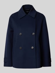 Schurwolljacke mit Umlegekragen Modell 'AFONE' von Weekend Max Mara Blau - 3