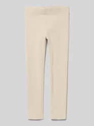 Legginsy z mieszanki bawełny organicznej o kroju slim fit model 'TRINNY LIFE' od ONLY - 17