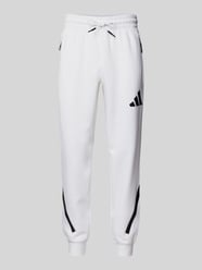 Sweatpants mit Label-Print von ADIDAS SPORTSWEAR Weiß - 48