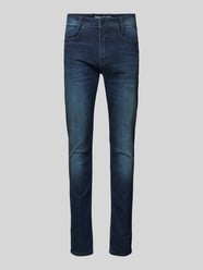 Slim Fit Jeans im 5-Pocket-Design Modell 'Arne' von MAC Blau - 2