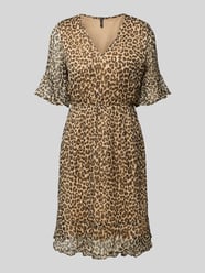 Tailliertes Minikleid mit V-Ausschnitt Modell 'SMILLA' von Vero Moda - 5