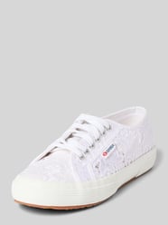 Sneaker mit Label-Detail Modell '2750 MACRAME' von Superga - 6