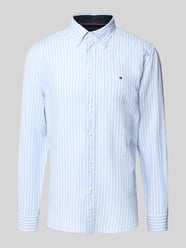 Regular Fit Freizeithemd aus Baumwoll-Leinen-Mix von Tommy Hilfiger - 2