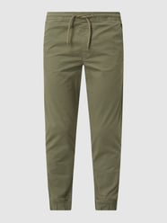 Easy pants met logo-applicatie  van !Solid Groen - 46