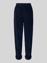 Cordhose mit elastischem Bund Modell 'PADOW' von American Vintage Blau - 21