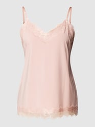 Top in lingerielook, model 'Bicco' van FREE/QUENT Roze - 4