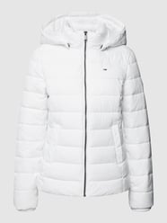 Steppjacke mit abnehmbarer Kapuze Modell 'BASIC' von Tommy Jeans Weiß - 41